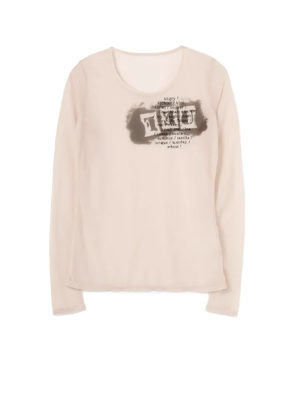 Personalized Embroidery Style Personalized Embroidery Style FEU Embroidery & Print Tight Long Sleeve T