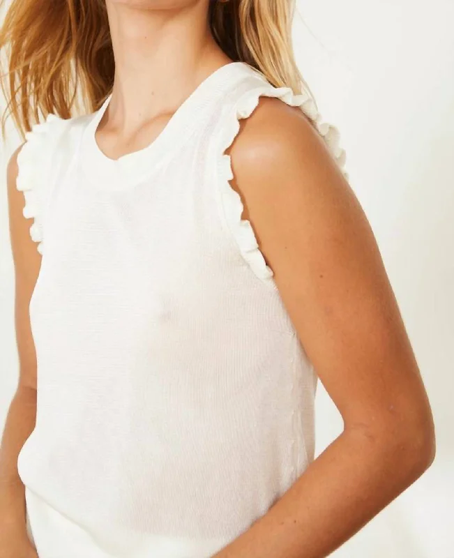 Elegant Long Skirt Style Elegant Long Skirt Style Millie Sweater In Ivory