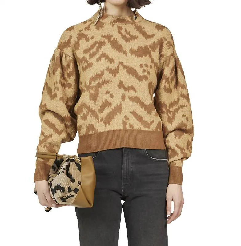 Simple Daily Wear Simple Daily Wear Nalla Pullover In Fennec