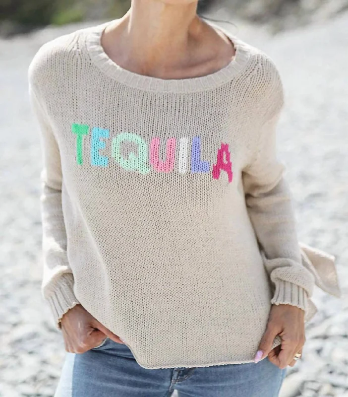 Elegant And Intellectual Style Elegant And Intellectual Style Tequila Crew Cotton In Khaki Elegant And Intellectual Style Elegant And Intellectual Style Tequila Crew Cotton In Khaki