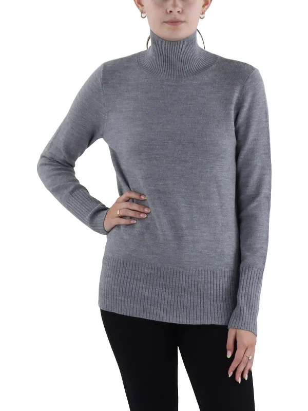 Elegant High Waist Style Elegant High Waist Style Womens Heathered Long Sleeve Turtleneck Sweater Elegant High Waist Style Elegant High Waist Style Womens Heathered Long Sleeve Turtleneck Sweater