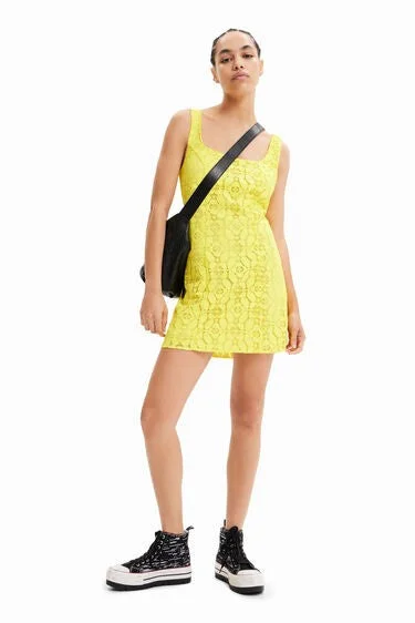 Personalized Design Jacket Personalized Design Jacket Desigual Women's Dresses Vestido Corto Encaje