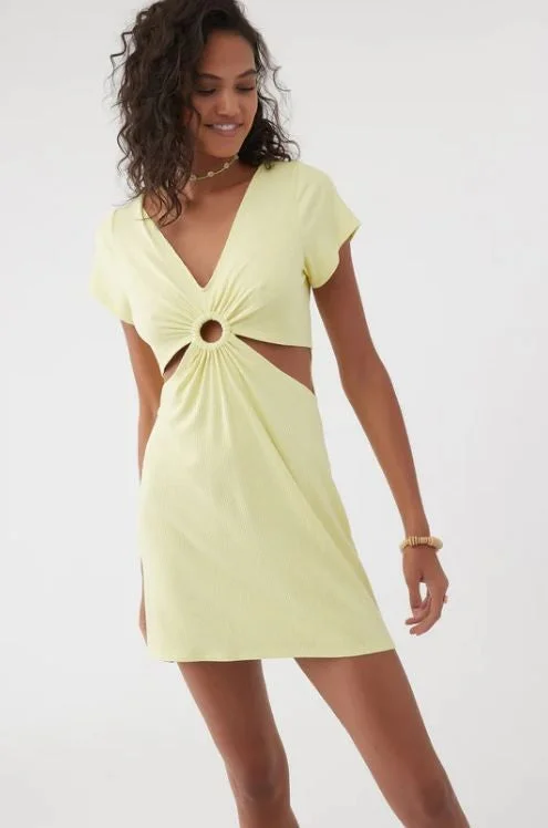 Romantic Dinner Romantic Dinner O'neill Women's Dresses Front Ring Cutout Detail V-Ne Romantic Dinner Romantic Dinner O'neill Women's Dresses Front Ring Cutout Detail V-Ne