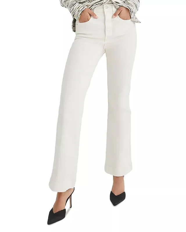 Casual Version Casual Version Carson High Rise Jeans In White