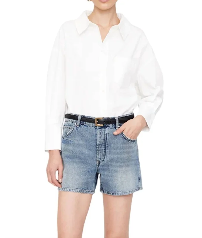 Retro Wear Trend Retro Wear Trend Dalton Short In Pacific Blue