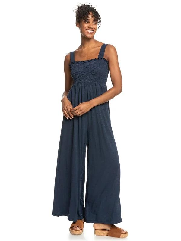 Romantic Skirt Style Romantic Skirt Style Roxy Women's Dresses Jumpsuit Has A Smocked Top Romantic Skirt Style Romantic Skirt Style Roxy Women's Dresses Jumpsuit Has A Smocked Top