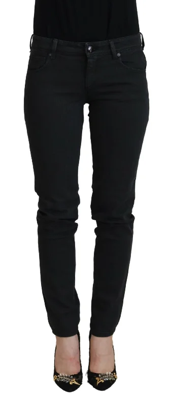 Romantic Floral Design Romantic Floral Design Ermanno Scervino Cotton Slim Fit Women blue Women's Jeans Romantic Floral Design Romantic Floral Design Ermanno Scervino Cotton Slim Fit Women blue Women's Jeans