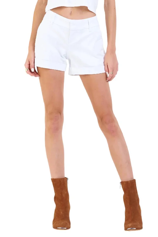 Romantic Pleated Skirt Romantic Pleated Skirt Hampton Short In Optic White
