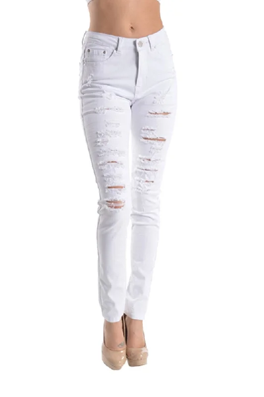 Elegant Interpretation Design Elegant Interpretation Design High Rise Destroyed Skinny Fit Jeans Elegant Interpretation Design Elegant Interpretation Design High Rise Destroyed Skinny Fit Jeans