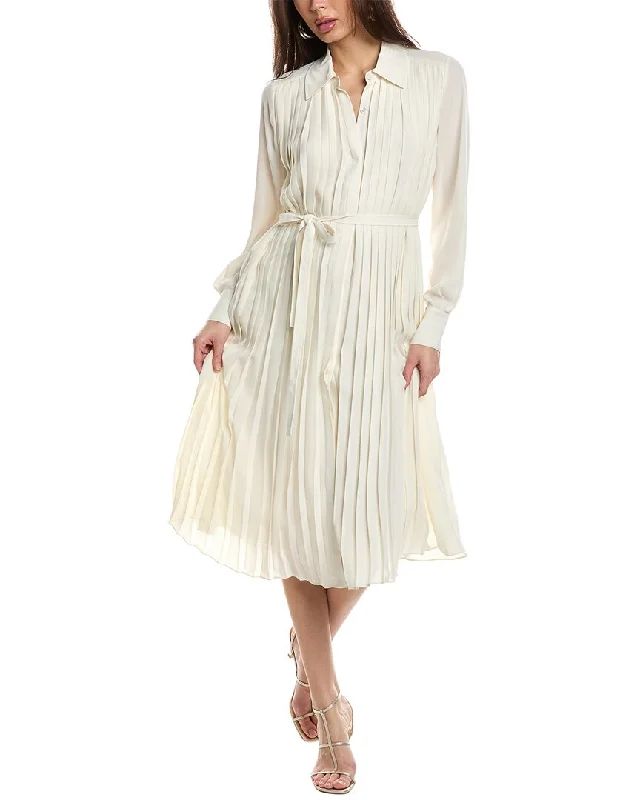 Romantic Floral Design Romantic Floral Design Jason Wu Belted Shirtdress