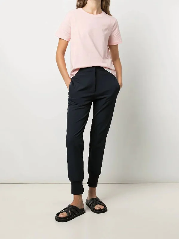 Elegant Slim Skirt Elegant Slim Skirt Jogger Pants In Navy