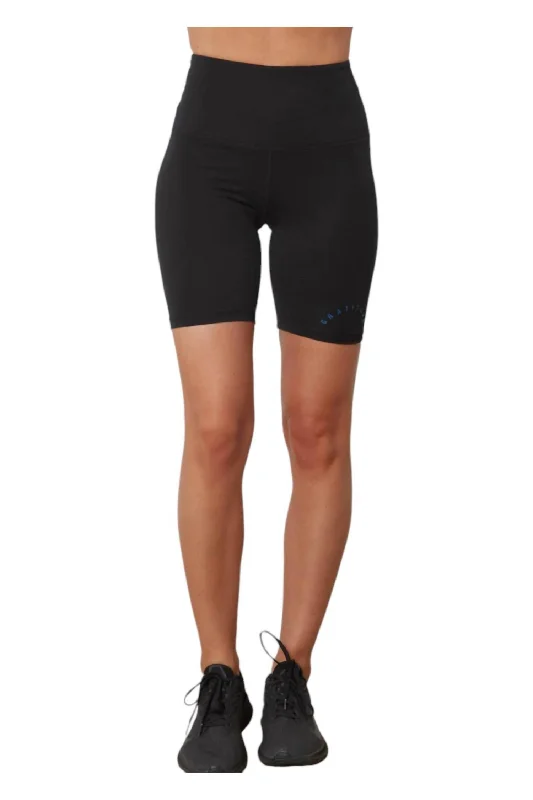 Romantic High Waist Skirt Romantic High Waist Skirt Kaleb Gratitude Biker Short In Black