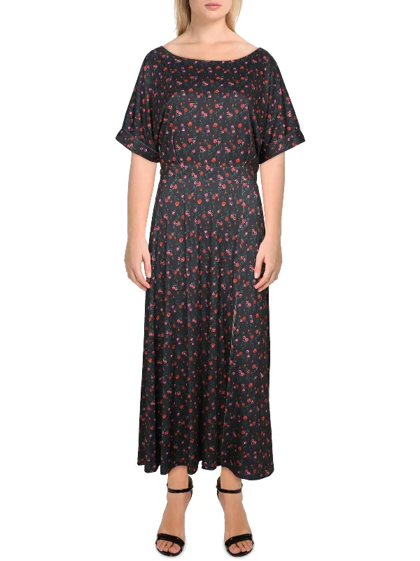 Elegant And Luxurious Feeling Elegant And Luxurious Feeling Lana Womens Floral Print Long Midi Dress Elegant And Luxurious Feeling Elegant And Luxurious Feeling Lana Womens Floral Print Long Midi Dress
