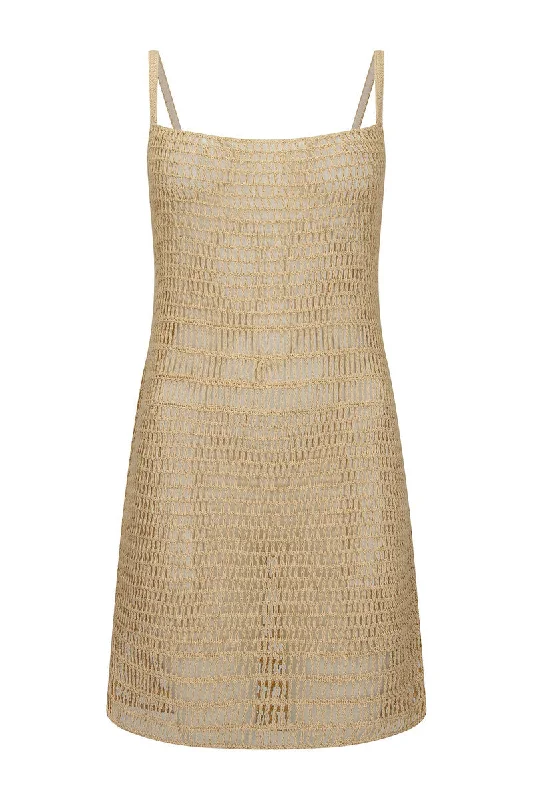 Casual Fashion Casual Fashion LET IT FLOW CROCHET MINI - NATURAL
