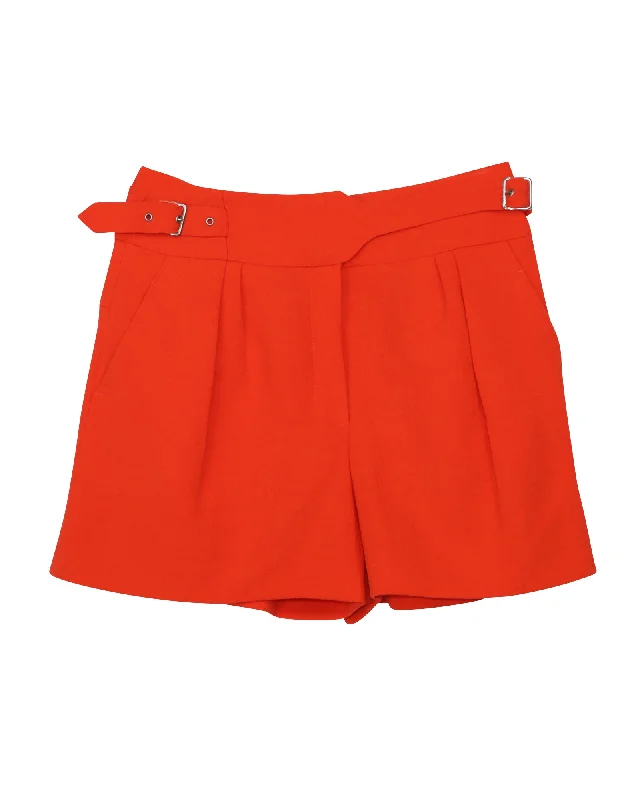 Casual Sports Style Casual Sports Style Nina Ricci Shorts in Orange Wool
