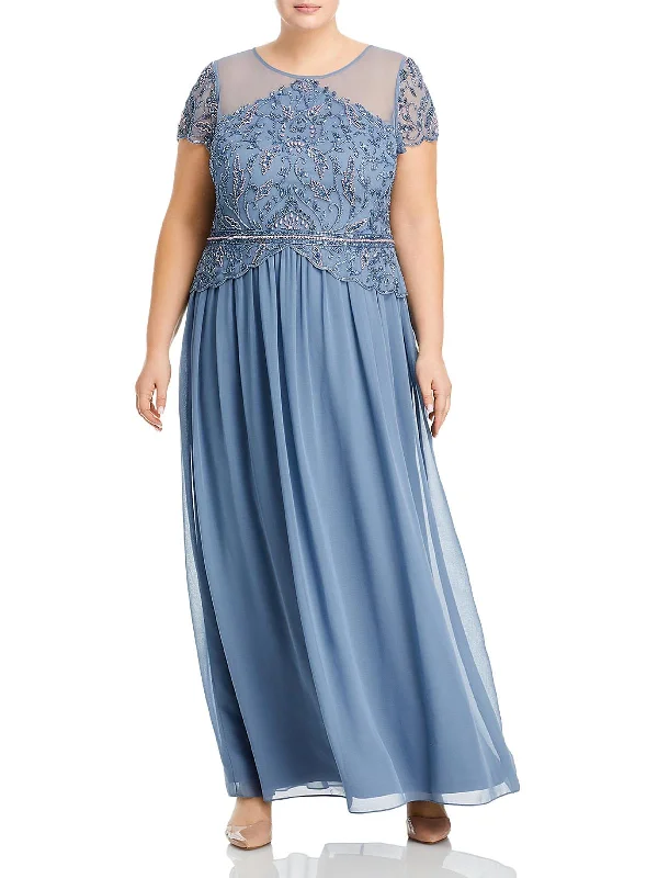 Personalized Printing Design Personalized Printing Design Plus Womens Beaded Maxi Evening Dress Personalized Printing Design Personalized Printing Design Plus Womens Beaded Maxi Evening Dress