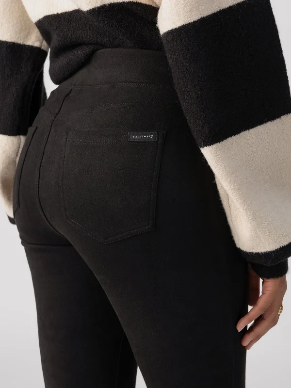 Personalized Printing Design Personalized Printing Design Faux Suede Runway High Rise Legging Black Personalized Printing Design Personalized Printing Design Faux Suede Runway High Rise Legging Black