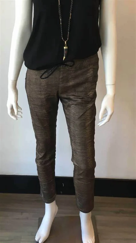 Romantic High Waist Skirt Romantic High Waist Skirt Shely Bronze Snake