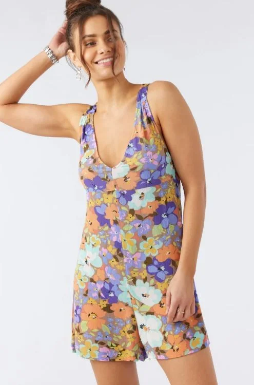 Elegant And Noble Style Elegant And Noble Style O'neill Women's Dresses Allover Print Cross Back Strap Elegant And Noble Style Elegant And Noble Style O'neill Women's Dresses Allover Print Cross Back Strap