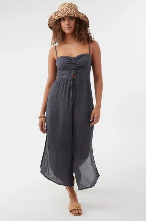 Casual Fit Style Casual Fit Style O'neill Women's Dresses Woven Crop Tank Jumpsuit