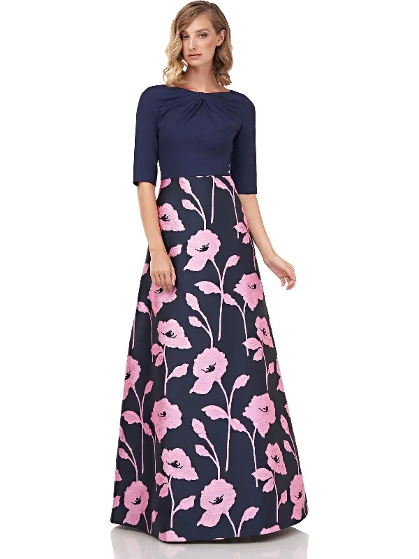 Personalized Denim Style Personalized Denim Style Teresa Womens Floral Maxi Evening Dress Personalized Denim Style Personalized Denim Style Teresa Womens Floral Maxi Evening Dress