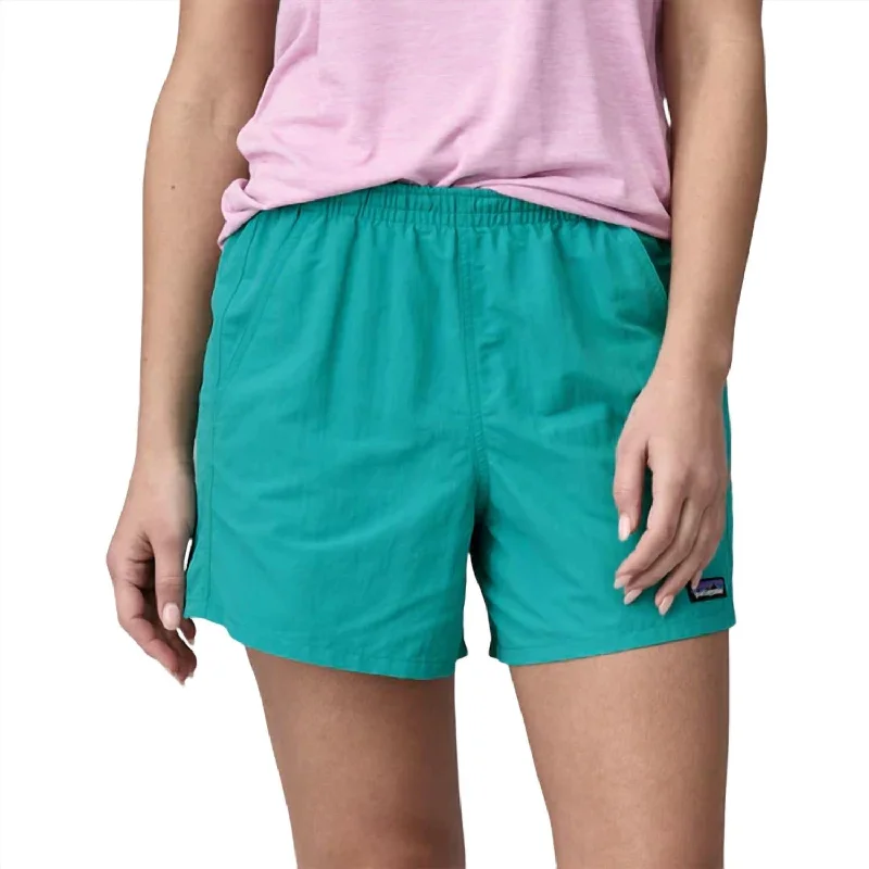 Romantic High Waist Skirt Romantic High Waist Skirt Women's Baggies Shorts In Subtidal Blue