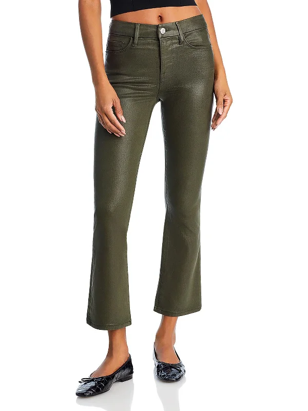 Romantic Fresh Style Romantic Fresh Style Womens High Rise Cropped Bootcut Jeans