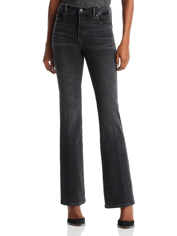 Elegant Slim Skirt Elegant Slim Skirt Womens High Rise Denim Bootcut Jeans