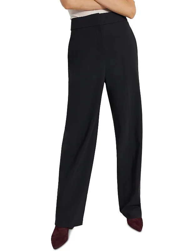 Casual Matching Style Casual Matching Style Womens Solid Stretch Wide Leg Pants