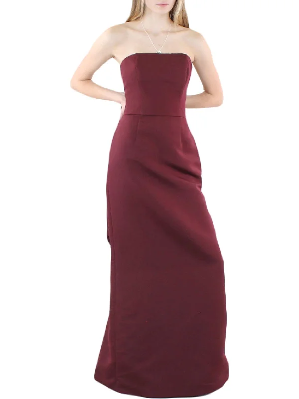 Elegant Wool Coat Elegant Wool Coat Womens Strapless Long Evening Dress