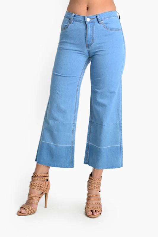 Elegant And Unique Charm Elegant And Unique Charm Women's Wide Denim Jeans