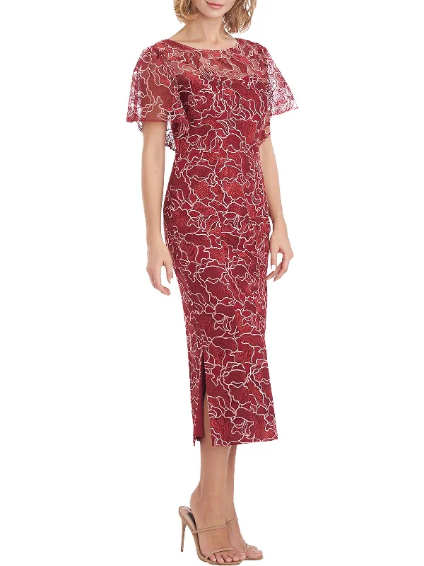 Romantic Tenderness Romantic Tenderness Womens Work Midi Sheath Dress