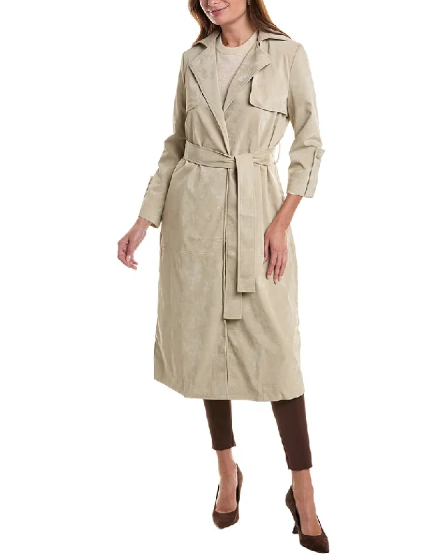 Elegant Long Skirt Style Elegant Long Skirt Style Gracia Belted Trench Coat