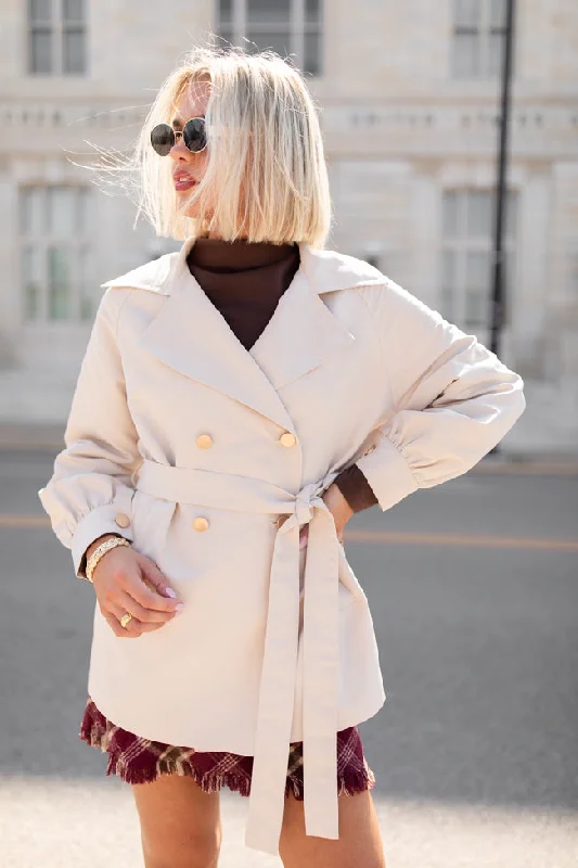 Elegant Long Skirt Style Elegant Long Skirt Style In The Trenches Beige Mid Length Trench Coat Elegant Long Skirt Style Elegant Long Skirt Style In The Trenches Beige Mid Length Trench Coat
