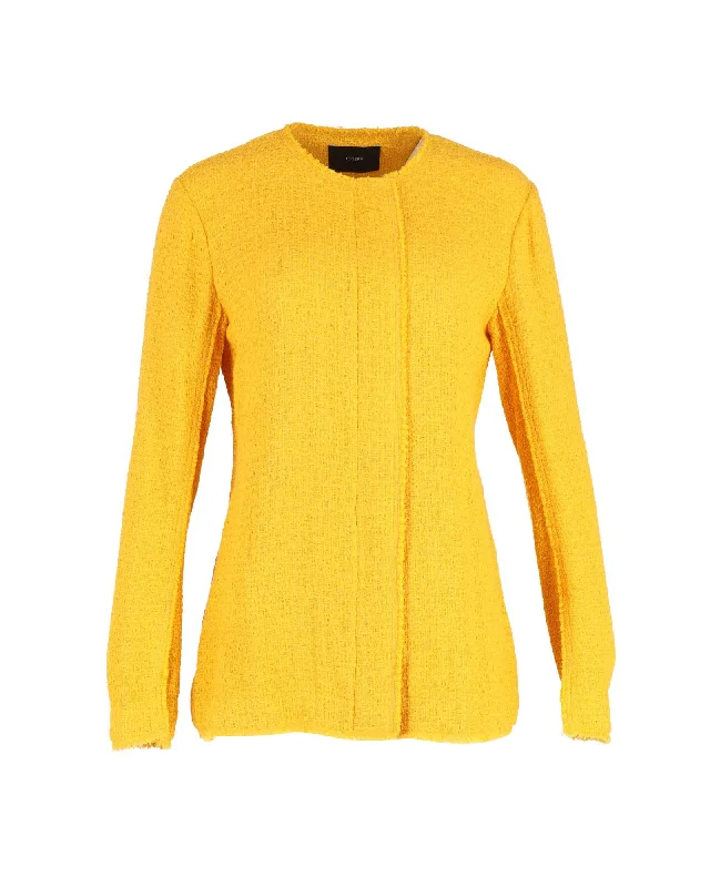 Retro Wear Trend Retro Wear Trend Joseph Jacket in Yellow Tweed