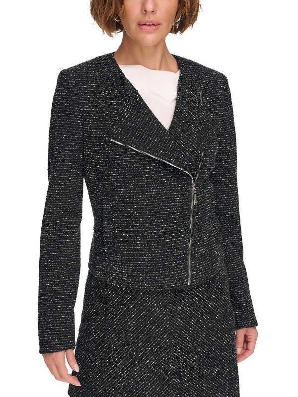 Casual Shopping Casual Shopping Plus Womens Textured Work Wear Shirt Jacket