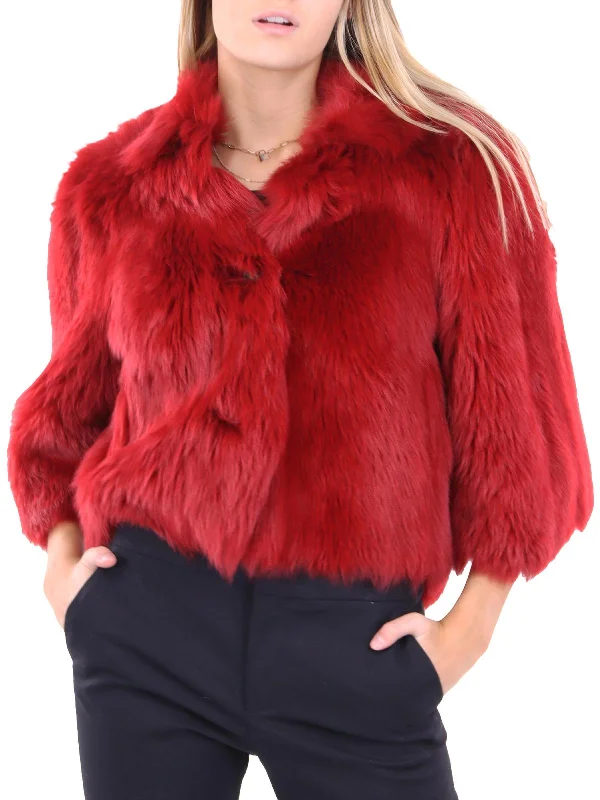Elegant Long Skirt Elegant Long Skirt Womens Fur Reversible Cropped Jacket