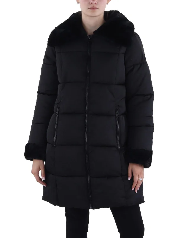Personalized Embroidery Style Personalized Embroidery Style Womens Insulated Faux Fur Trim Puffer Jacket Personalized Embroidery Style Personalized Embroidery Style Womens Insulated Faux Fur Trim Puffer Jacket