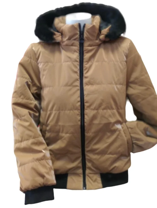 Elegant And Unique Design Elegant And Unique Design Women's Leonard Shockey Jacket In Camel