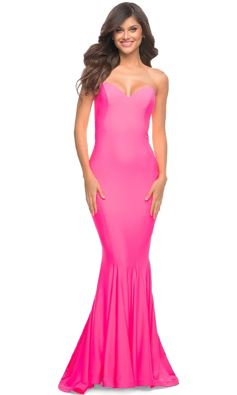 Casual Cartoon Style Casual Cartoon Style La Femme 30648 - Strapless Sweetheart Mermaid Gown Casual Cartoon Style Casual Cartoon Style La Femme 30648 - Strapless Sweetheart Mermaid Gown