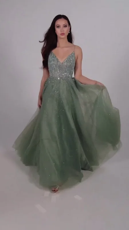 Casual Sports Style Casual Sports Style Ellie Wilde A-Line V-Neck Prom Dress EW35088 Casual Sports Style Casual Sports Style Ellie Wilde A-Line V-Neck Prom Dress EW35088