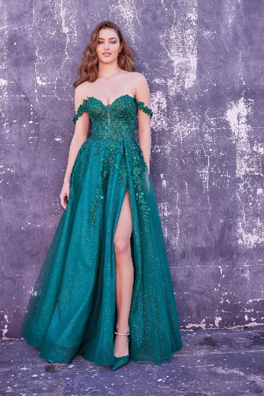 Unique Personality Unique Personality Ellie Wilde A-Line Off Shoulder Prom Dress EW35101 Unique Personality Unique Personality Ellie Wilde A-Line Off Shoulder Prom Dress EW35101