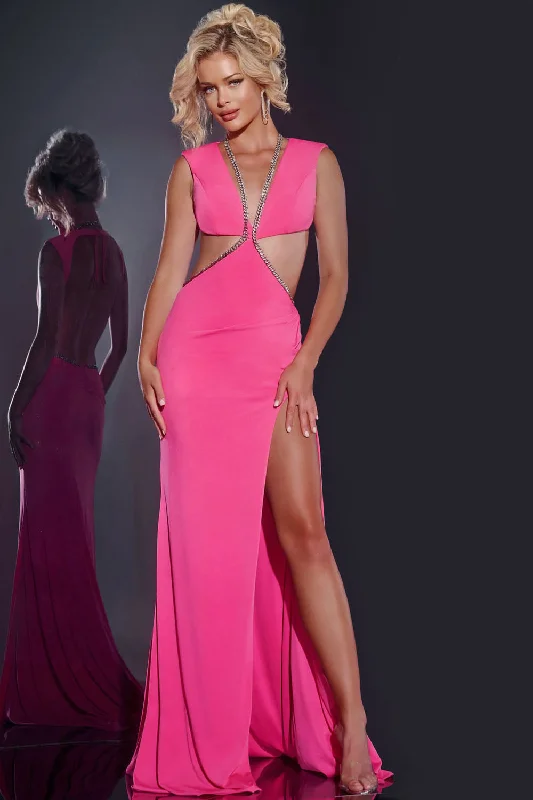 Simple Design Skirt Simple Design Skirt Jovani 42675 Dresses