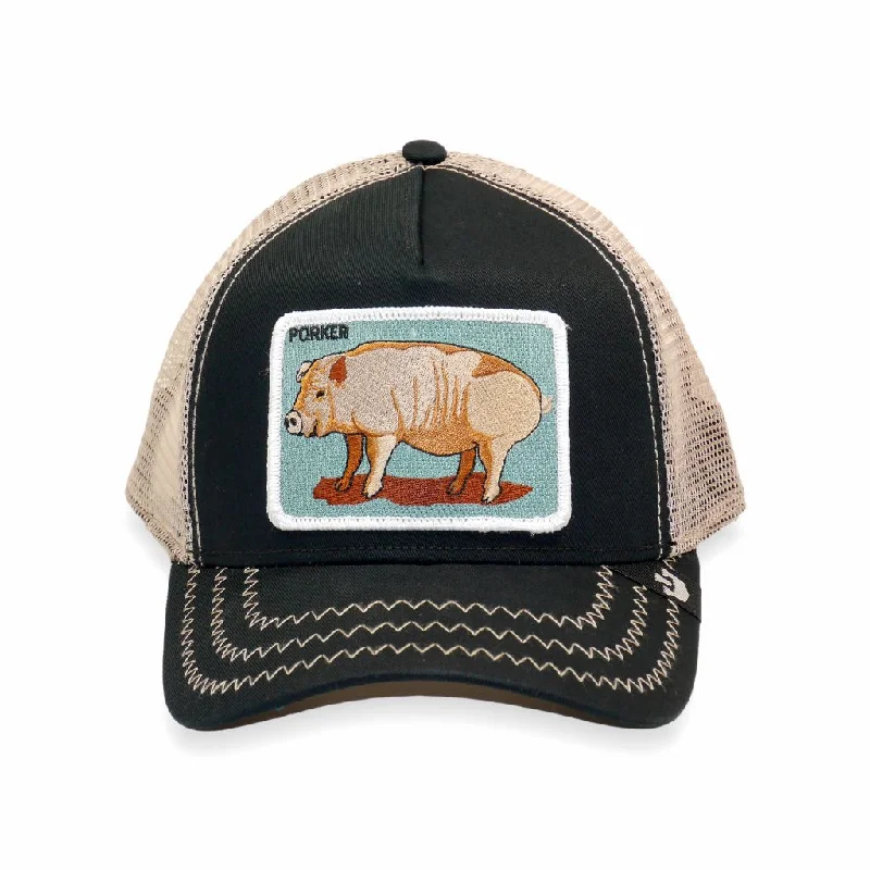 Elegant Small Dress Elegant Small Dress Bacon Bacon Trucker Cap Black