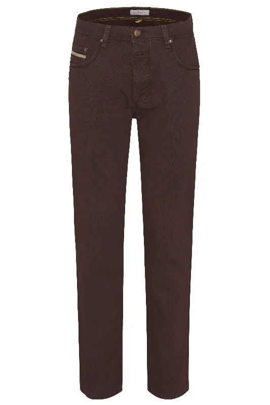 Chic Style Chic Style 5 pocket pant 3260-66344 990 Burgundy