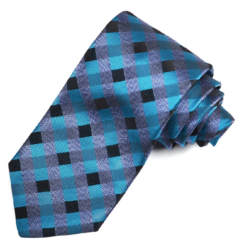 Elegant Feminine Style Elegant Feminine Style Christian Paul by Sidonio's Silk Woven Jacquard Plaid Neck Tie K15439 Elegant Feminine Style Elegant Feminine Style Christian Paul by Sidonio's Silk Woven Jacquard Plaid Neck Tie K15439