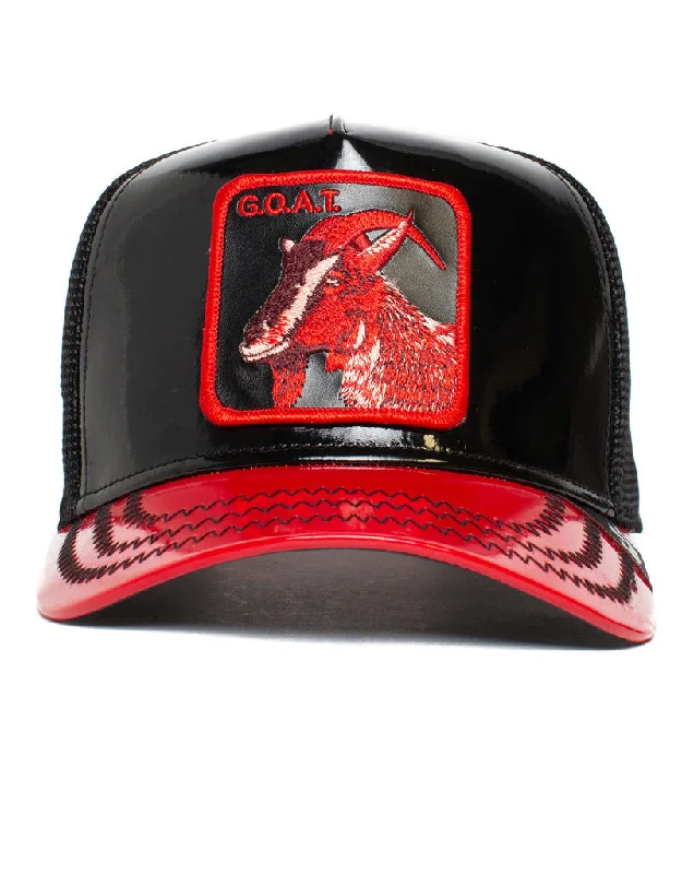 Simple And Generous Style Simple And Generous Style Goaty McGoat Face Trucker Cap