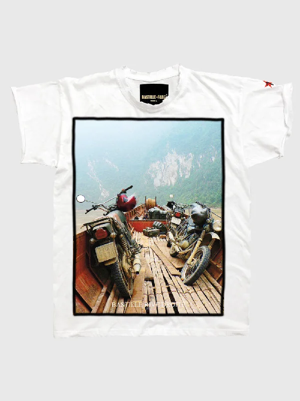 Elegant And Unique Charm Elegant And Unique Charm ICON / MEKONG White T shirt Bastille Elegant And Unique Charm Elegant And Unique Charm ICON / MEKONG White T shirt Bastille