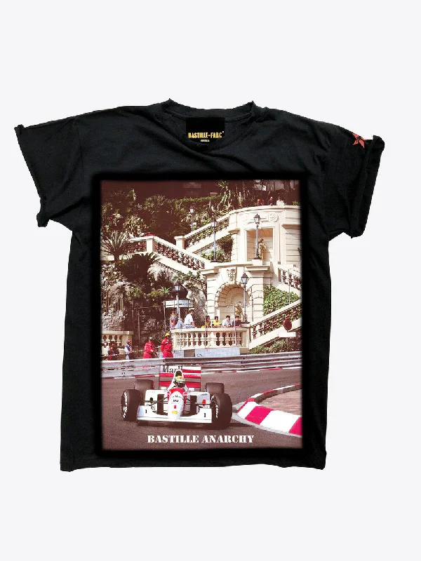 Romantic Pastoral Style Romantic Pastoral Style Icon/Montecarlo Luxury Short Sleeve Tee Black Romantic Pastoral Style Romantic Pastoral Style Icon/Montecarlo Luxury Short Sleeve Tee Black