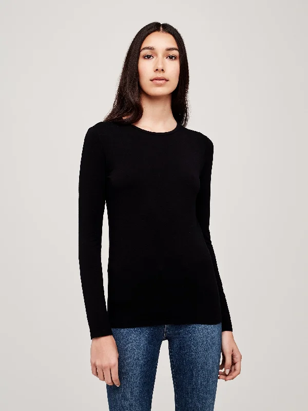 Personalized Independent Style Personalized Independent Style Tess Long Sleeve Crew Tee 5491MJT Personalized Independent Style Personalized Independent Style Tess Long Sleeve Crew Tee 5491MJT